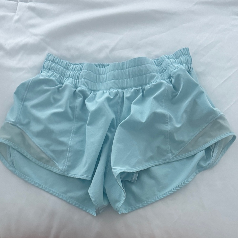 Lululemon Athletica Sky Blue Athletic Shorts